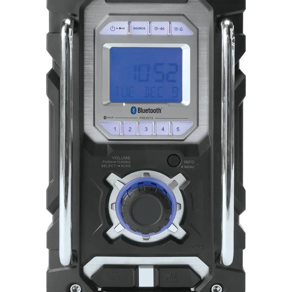 2026 NewMakita XRM06B Bluetooth Cordless Job Site Radio, Black