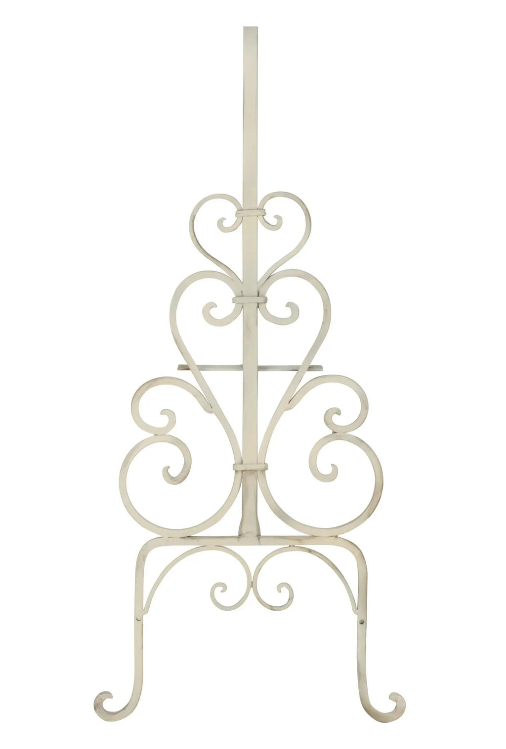 2026 NewTripar 71.5 in. Metal Garment Rack with Shelves, Cream