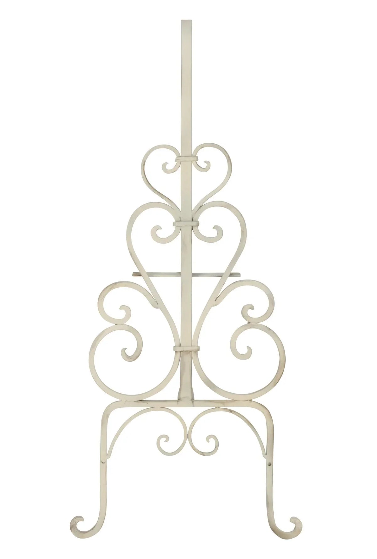 2026 NewTripar 71.5 in. Metal Garment Rack with Shelves, Cream