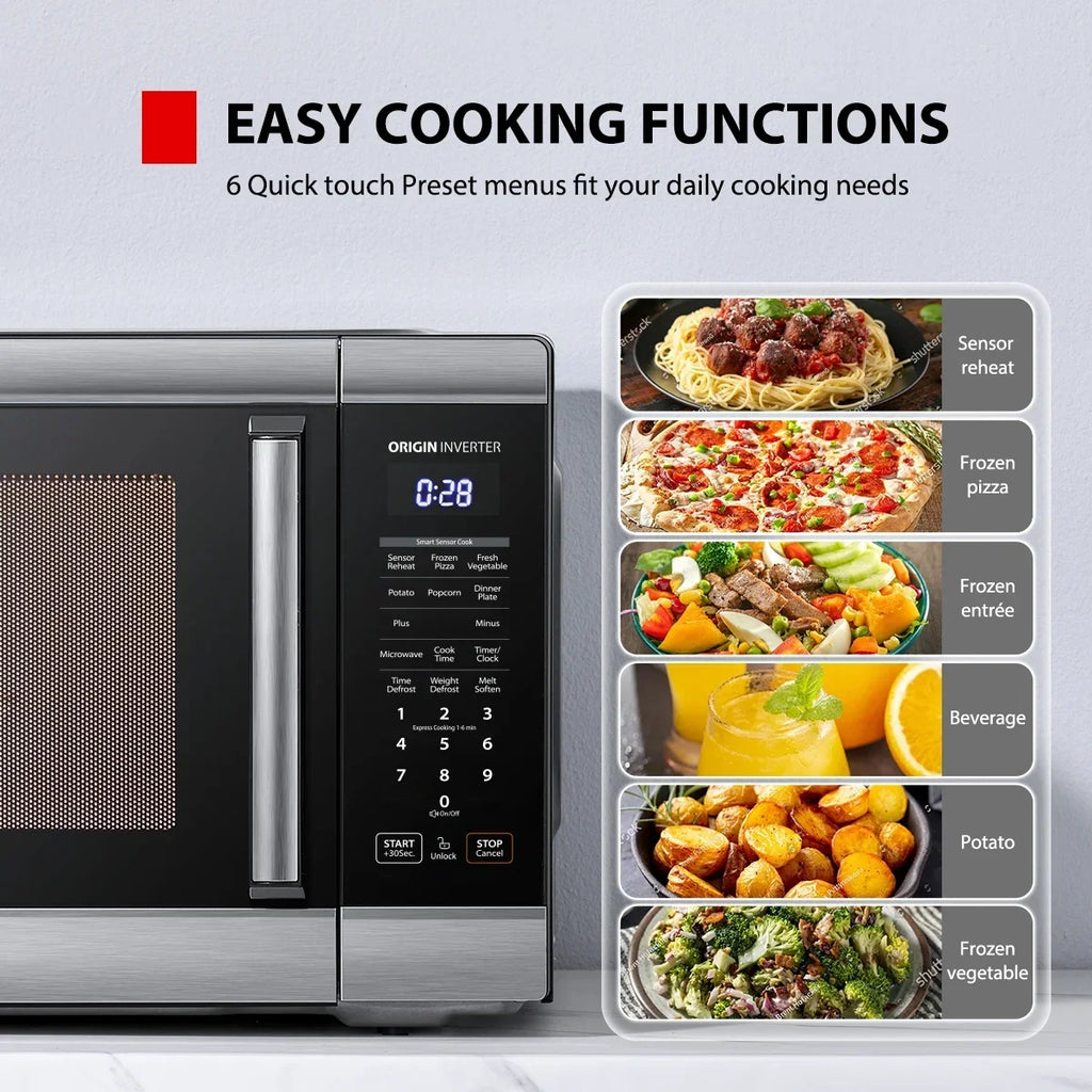 2026 NewToshiba 2.2 cu. ft. 24.4'' Microwave Oven in Stainless Steel