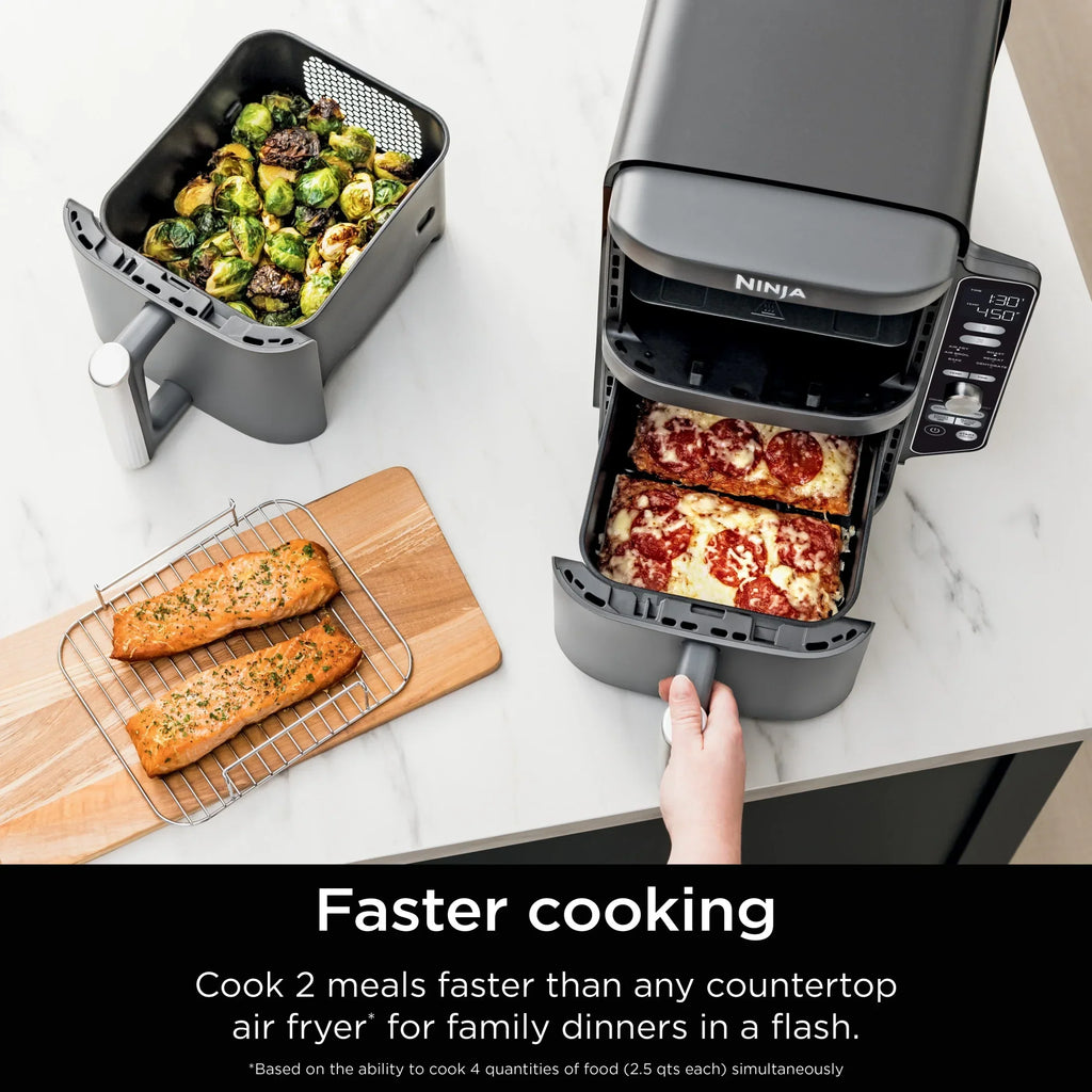 2026 NewNinja DoubleStack XL 10 QT 2-Basket Air Fryer