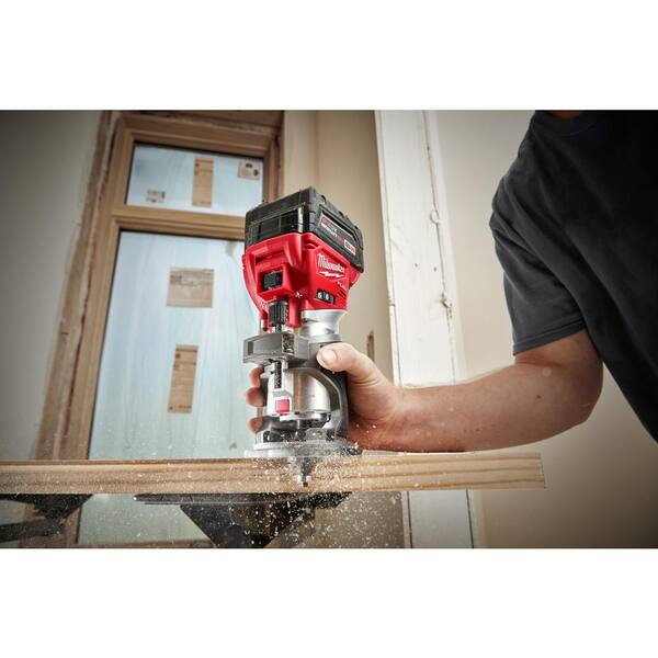 2026 NewM18 FUEL 18V Lithium-Ion Brushless Cordless Compact Router w/ Compact Router Plunge Base