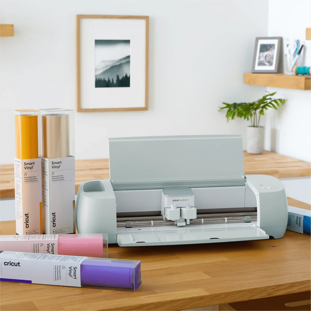 2026 NewCricut Explore® 3 - Smart Cutting Machine with Easy Printables™ sensor