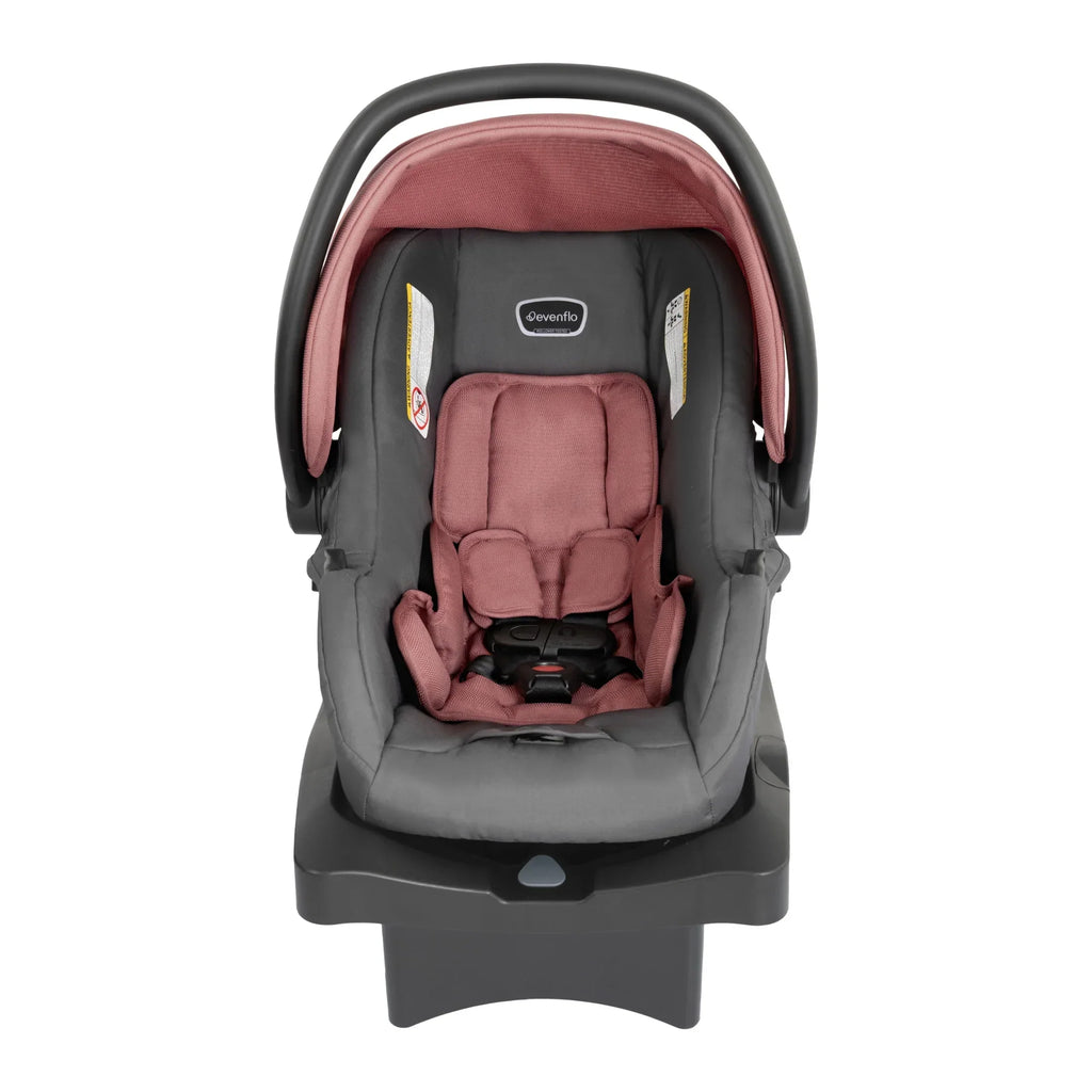 2026 NewEvenflo Omni Plus Modular Travel System with LiteMax Sport Infant Car Seat, Mylar Gray, Unisex