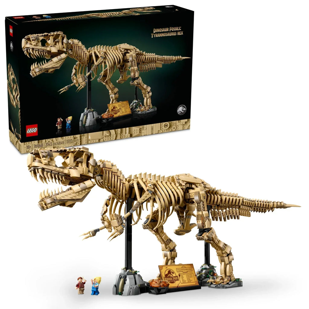 2026 NewLEGO Jurassic World Dinosaur Fossils: Tyrannosaurus Rex Skull and Building Set