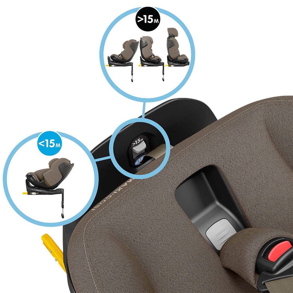 2026 Maxi-Cosi Emerald 360 Pro Silla de Coche -Trufa auténtica