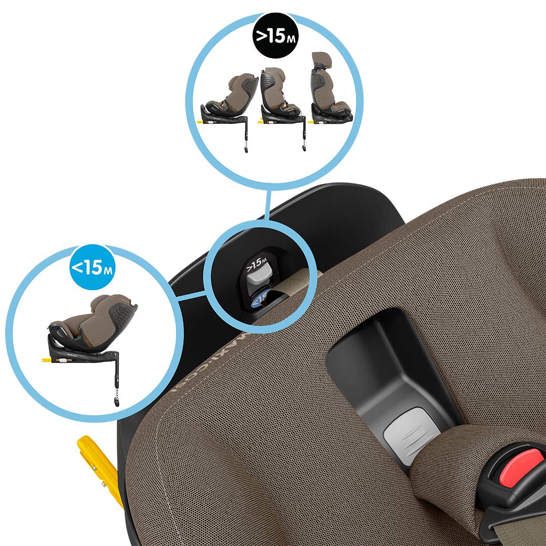 2026 Maxi-Cosi Emerald 360 Pro Silla de Coche -Trufa auténtica