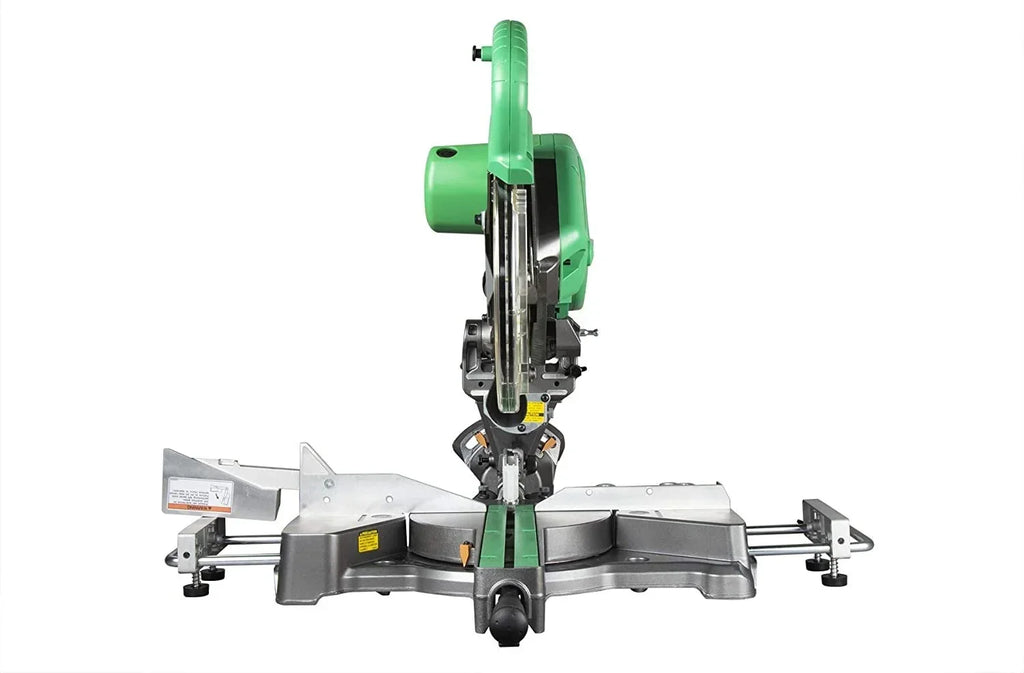 2026 NewMetabo HPT 10-Inch Sliding Compound Miter Saw, Adjustable Laser Guide, Double Bevel, Electronic Speed Control, 12 Amp Motor, Electric Brake C10FSHS