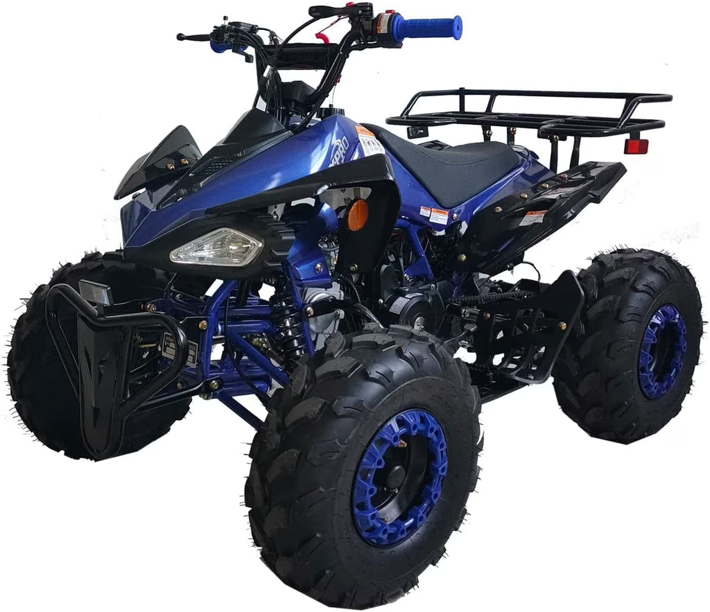 2026 NewX-Pro Brand New 125cc Gas ATV, Automatic Transmission w/Reverse Remote Control Big 19"/18" Tires