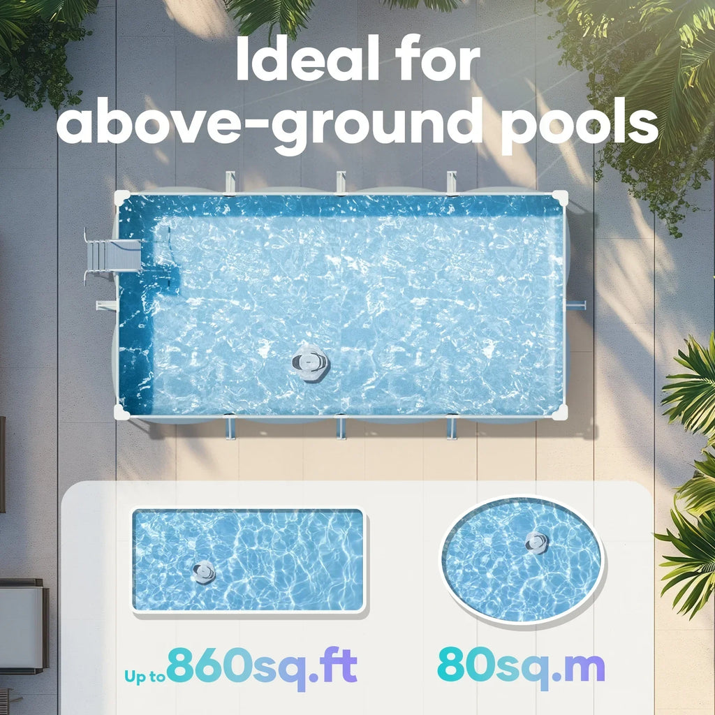 2026 NewAiper Scuba 800W Cordless Robotic Automatic Pool Cleaner for Above Ground Pools