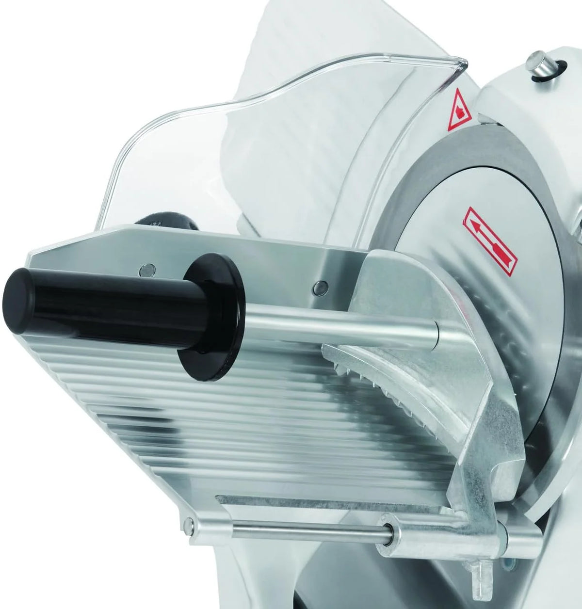 2026 METRO PROFESSIONAL Cortafiambres GFS3019, Cuchilla 19,5 cm, Grosor 0-12 mm, 120 W, Aluminio Anodizado, Plata