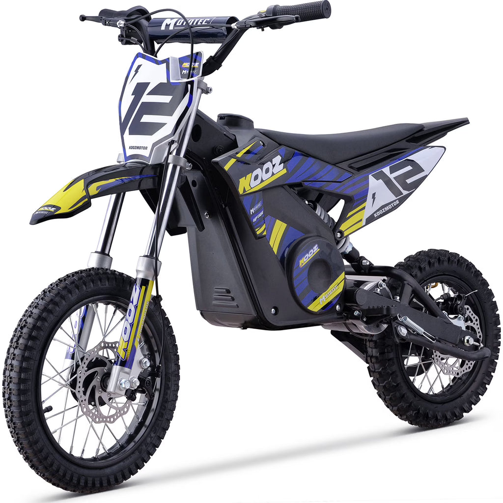 2026 NewMotoTec 36v 1000w (HP112E) Electric Dirt Bike Blue