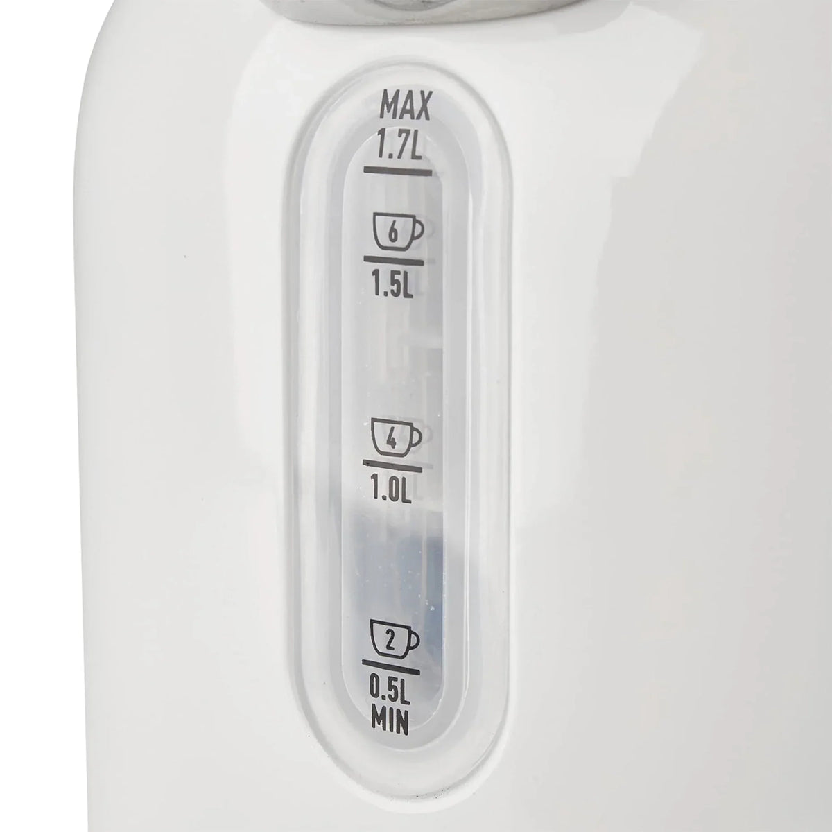 2026 NewHaden Dorset 1.7 Liter Electric Water Kettle with Base, Putty & Chrome