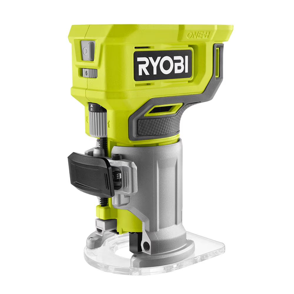 2026 NewRYOBI 18V Cordless Compact Fixed Base Router (Bare Tool)
