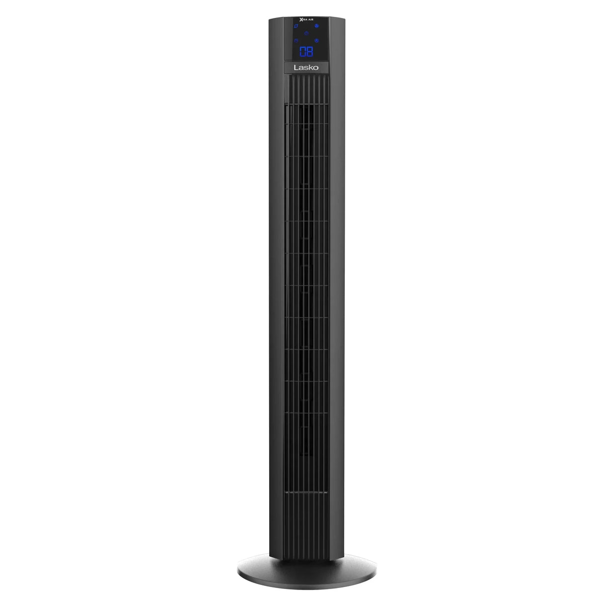 2026 NewLasko Xtra Air 48" 4-Speed Oscillating Remote Controlled Tower Fan, Black T48336