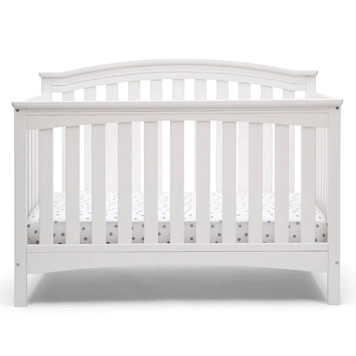 2026 NewDelta Children Waverly 6-in-1 Convertible Baby Crib. Grey