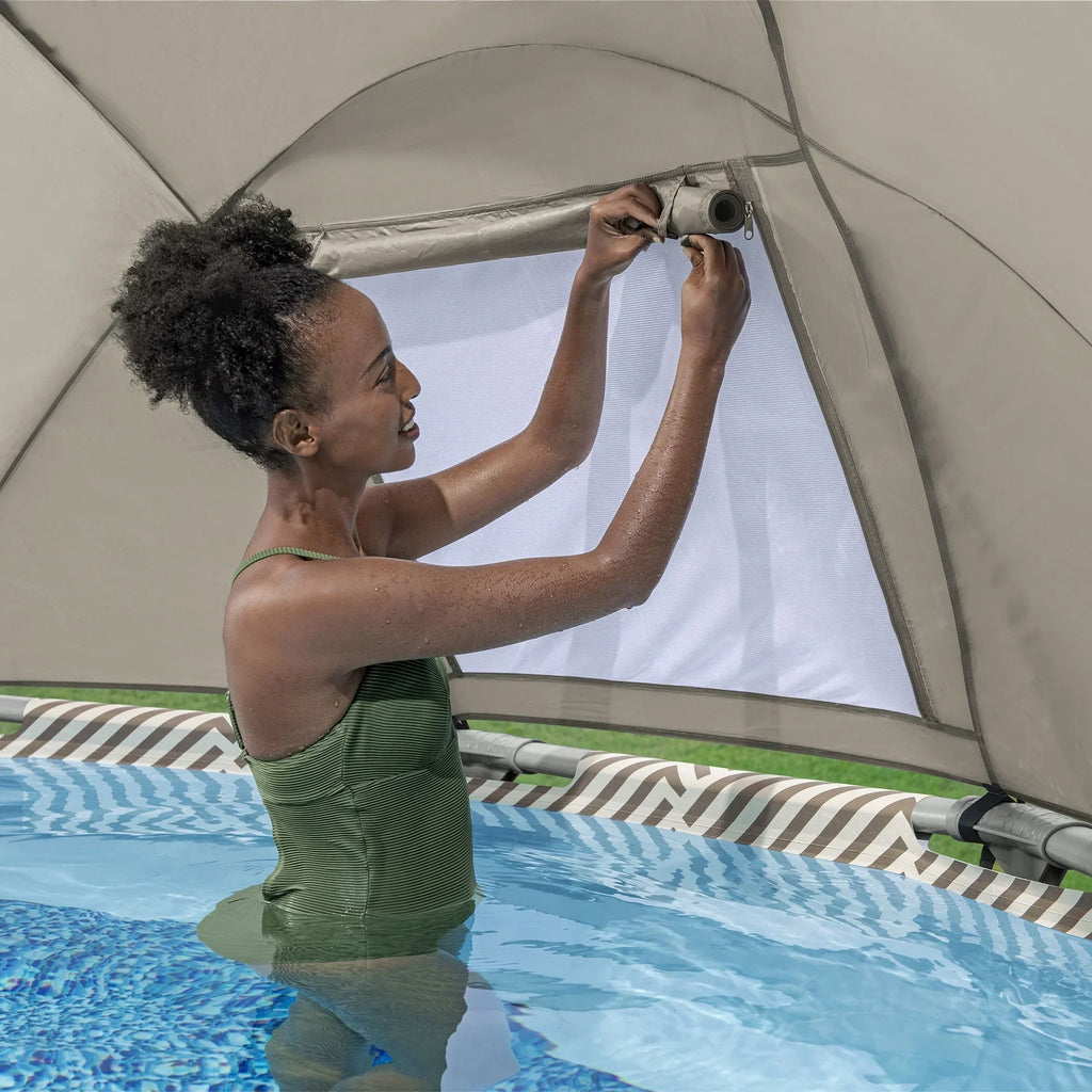 2026 NewBestway Steel Pro MAX 12' x 30" Above Ground Outdoor Swimming Pool Set