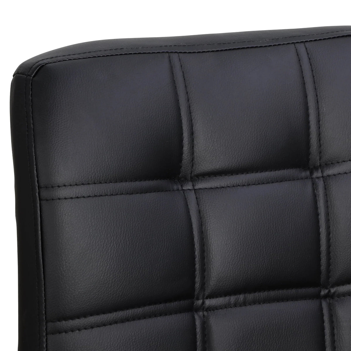 2026 NewZENY Set of 4 Bar Stool Soft Cushion Metal Frame 24-32" Swivel Chair, Black