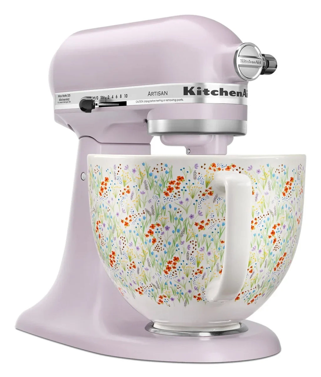 2026 NewKitchenAid Artisan Series 5-Quart Tilt-Head Stand Mixer, Wildflower, KSM156CXWF