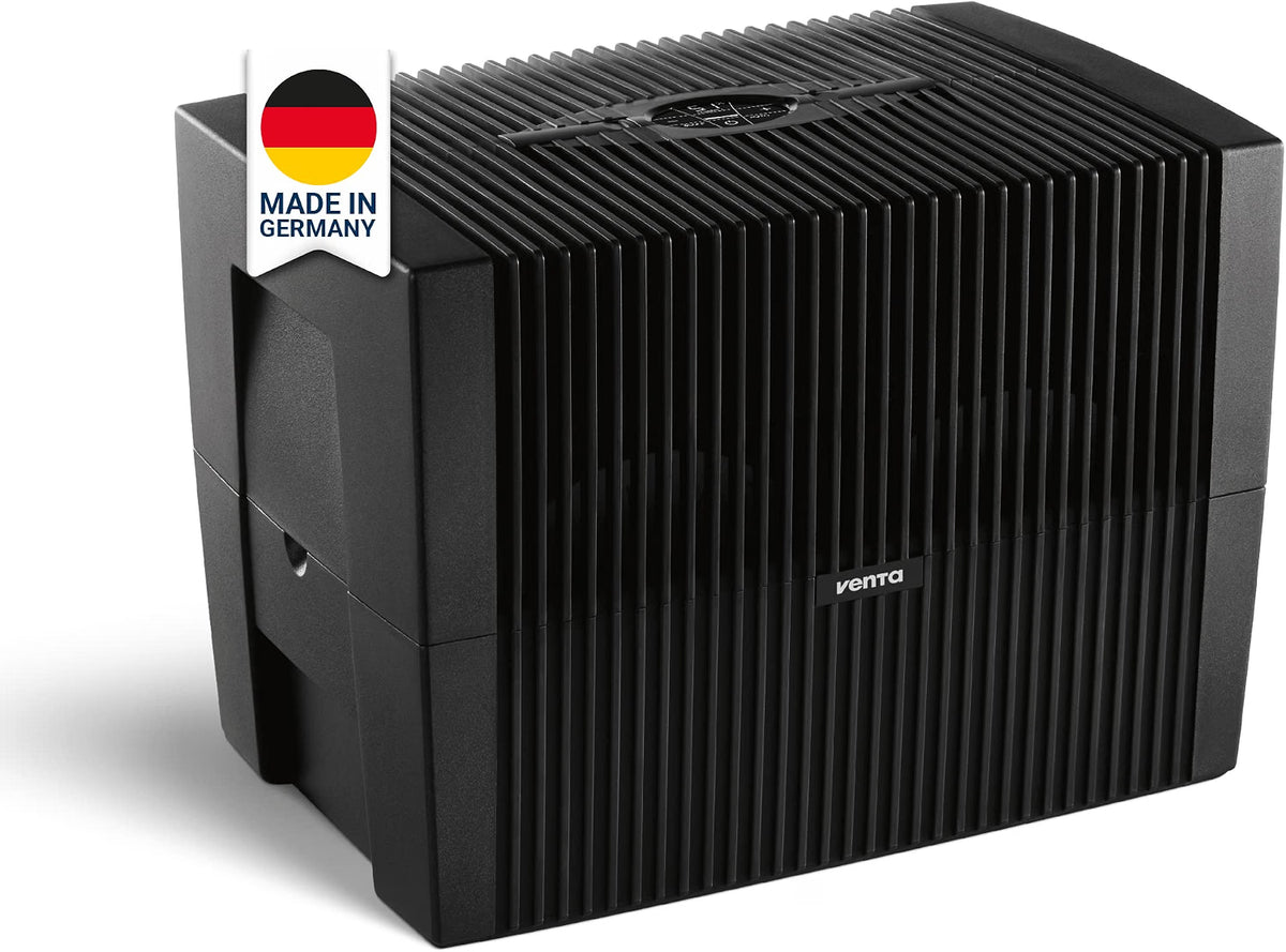 2026 Venta LW45 Comfort Plus - Humidificador para habitaciones de hasta 60 m², color negro brillante, con control digital