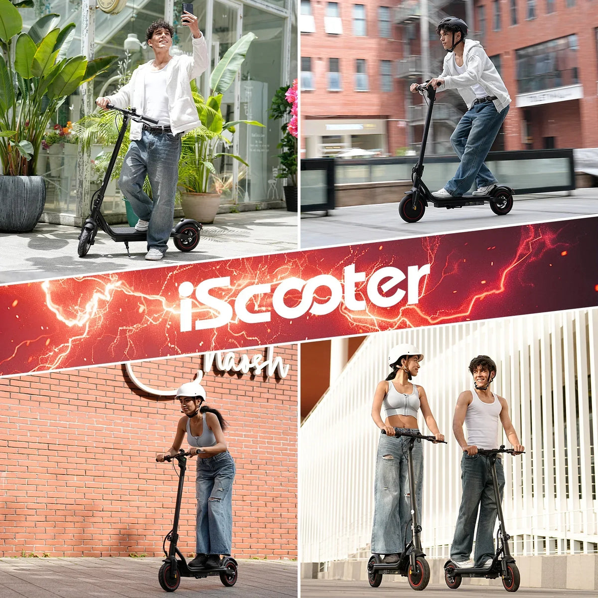 2026 NewiScooter Electric Scooter Adult, 350W Motor, 21 Miles Long Range, 19 mph & 8.5" Pneumatic tire Folding Commuter Electric Scooter for Adults & Teens, Superior Performance Smart App & Dual Braking