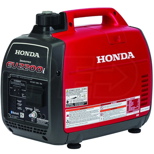 2026 Generador inversor portátil Honda EU2200i de 1800 vatios