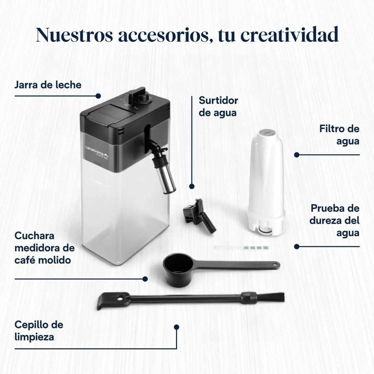 2026 Cafetera superautomática De'Longhi Perfetto Primadonna Soul ECAM612.55.SB para café y capuchino con sistema de leche LatteCreme, tecnología de grano a taza, 18 bebidas, control por aplicación.