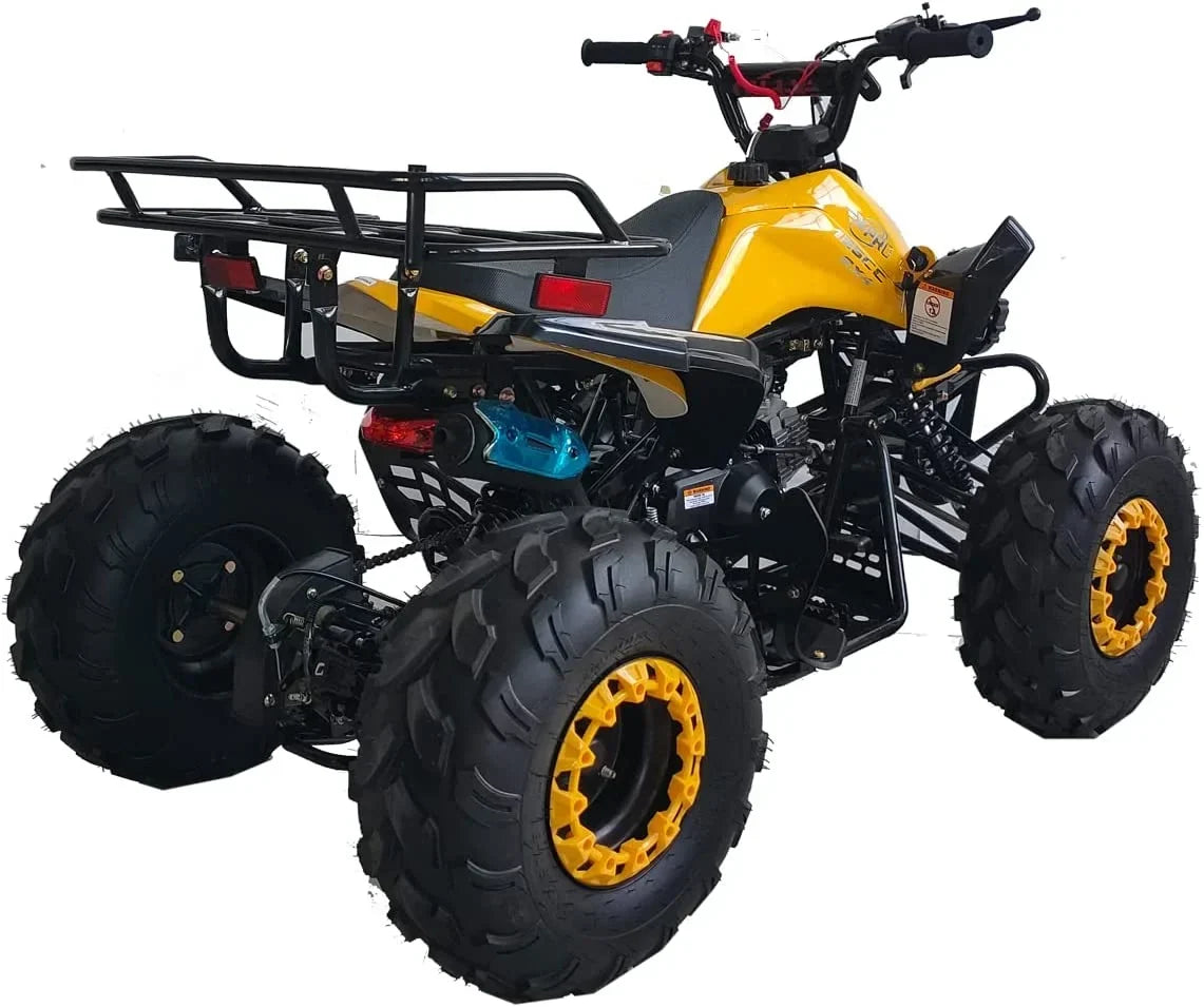 2026 NewX-Pro Brand New 125cc Gas ATV, Automatic Transmission w/Reverse Remote Control Big 19"/18" Tires